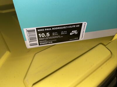 Nike Paul Rodriguez 9 Elite QS 828037 016 | eBay
