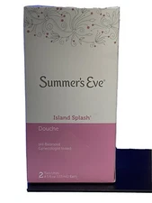 Douche Island Splash Cleanser by Summers Eve for Women - 2 x 4.5 oz Cleanser