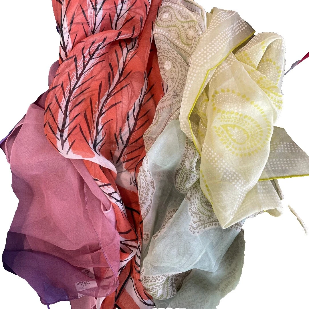 Anne Klein Polyester Geometric Scarves & Wraps for Women