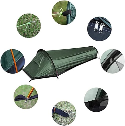 Camping Tent Waterproof Ultralight Portable For Waterproof Windproof Hiking NEW - Picture 11 of 15