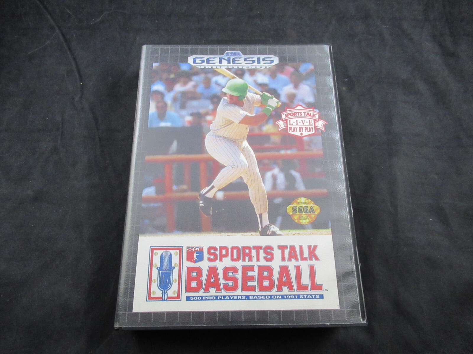 Sports Talk Baseball (Sega Genesis, 1992) Tested