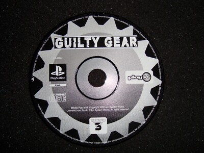 Guilty Gear - Nur Disc PS1 Spiel - PAL UK