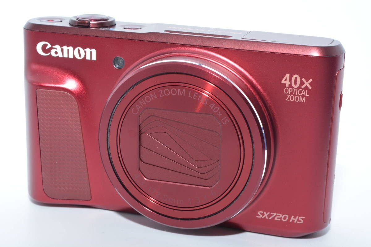 Canon PowerShot SX720 HS 20.3MP Compact Digital Camera red from