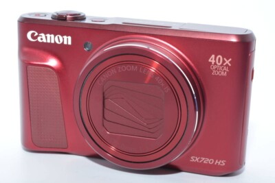 Canon PowerShot SX720 HS 20.3MP Compact Digital Camera red from