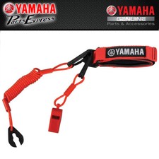 NEW RED YAMAHA WAVERUNNER PRO LANYARD WITH WHISTLE RED MWV-PROLN-YD-RD