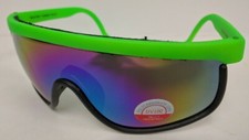 NWT TruVintage 1pc framed wrap around cycling, ski, outdoor sports sunglasses