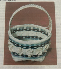 Basket Weaving Pattern Cat's Head with Indian Curls by Patricia Yunkees