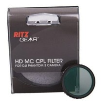 Ritz Gear HD MC CPL Protective Filter for DJI Phantom 3 Camera