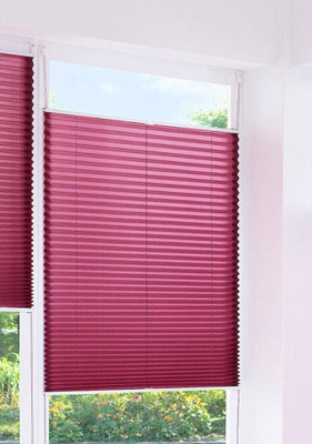 Plissee Klemmfix Thermo Klemm Plissee Beere Laholm 40 120 cm breit eBay