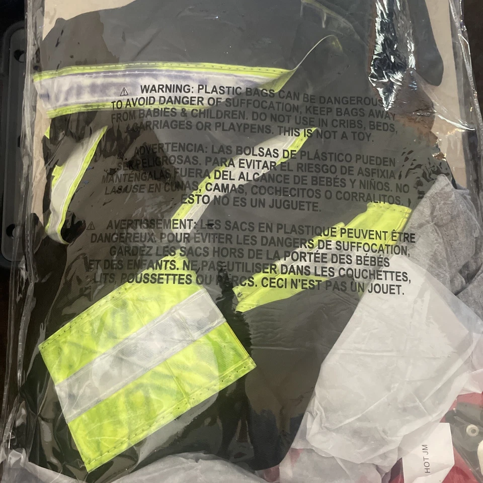 NUEVO Sexy Mujeres Bombero Halloween Disfraz 4 Piezas Juniors Niñas Mediano 7-9 Foto 3 de 3