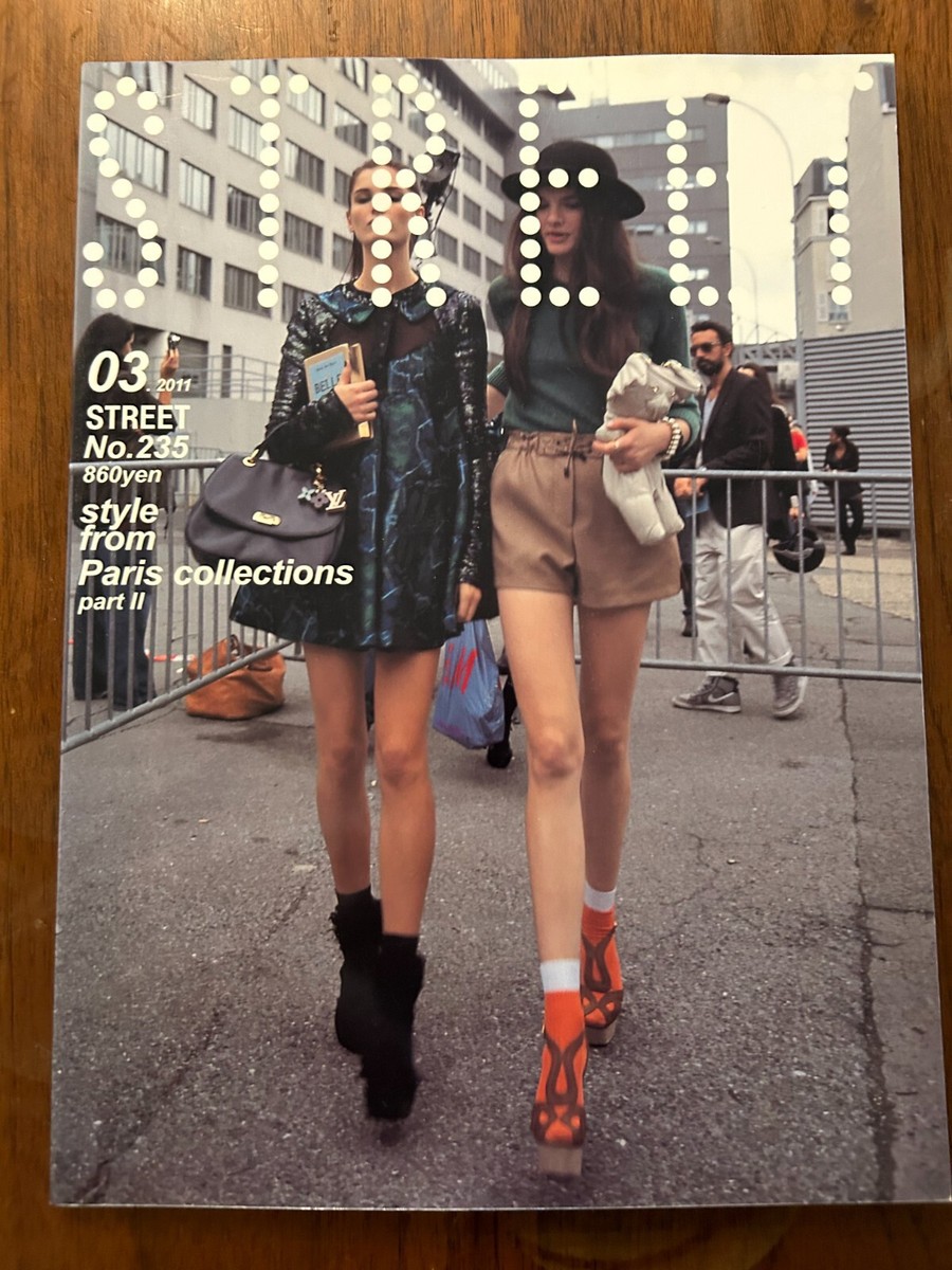 street fashionmagazine 20冊set STREET No.235 March 2011 Paris Collection FASHION SNAP MAGAZINE | eBay