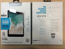 BodyGuardz Premium Pure Tempered Glass for Apple iPad Air / Air 2 / iPad 9.7 in
