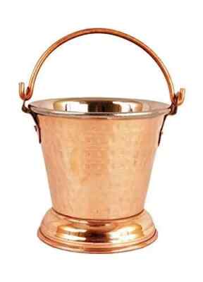 Steel Copper Bucket Balti for Serving Dishes 1 Pcs Kitchenware & Tableware 300ml