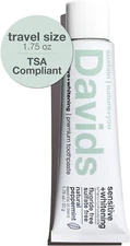 Davids Fluoride Free Nano Hydroxyapatite Toothpaste for Remineralizing Enamel &