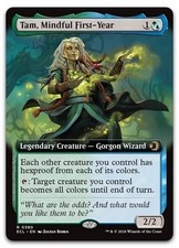 Tam, Mindful First-Year (Extended Art) #380 (NM) Lorwyn Eclipsed ECL Magic MTG