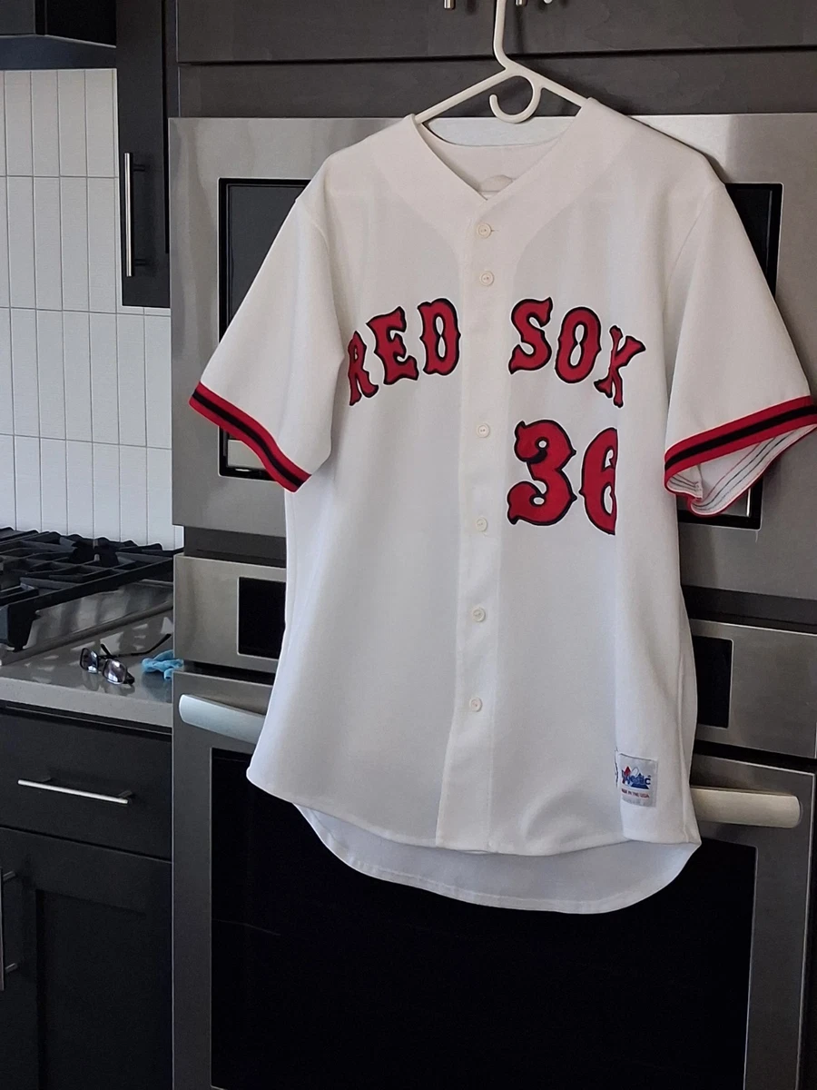White Boston Red Sox MLB Jerseys for sale | eBay