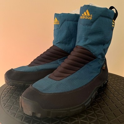 Y2K MINT Adidas Snowrush Winter Slip-on Apres Ski Insulated Lounge Boots Sz. 9