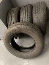 4x goodyear wrangler territory ht 255/65r18 pre owned. 8mm tread on all £170