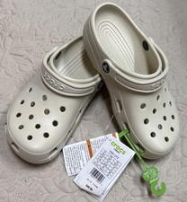 NWT Beige Vanilla Classic Crocs Slide Shoe Size Women s 5 Men s 7