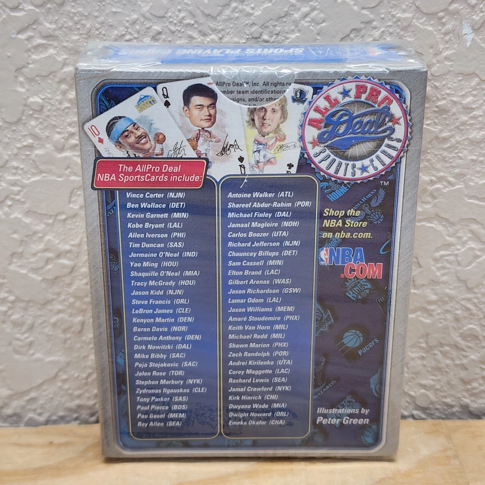 2004-05 NBA Sports Playing Cards Deck LEBRON Kobe Bryant SHAQ Factory Sealed NEW - Image 2 of 4