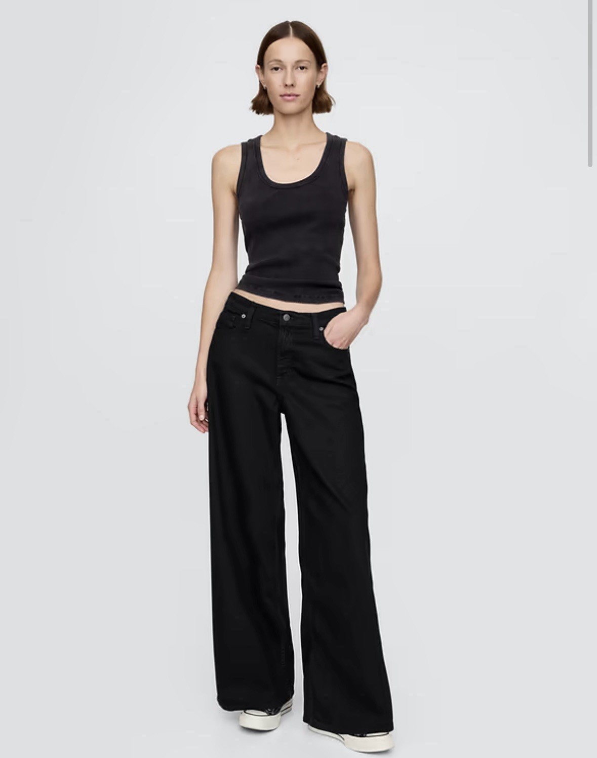 NWT Gap Mid Rise UltraSoft Baggy Jeans size 10