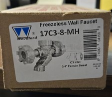Woodford 17C3-8-MH Model 17 Freezeless Anti-Siphon Wall Faucet 8" Metal Handle