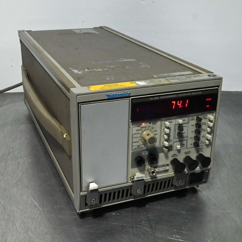 Tektronix DA 4084 Programmable Distortion Analyzer Audio Measuring Test Meter