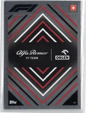 Alfa Romeo Orlen Team Logo #82 - 2022 Topps Turbo Attax Formula 1 F1 Card