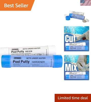DIY Pool Repair Solution - 2-Part Putty for Underwater & Above Surface Fixes