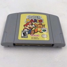 Paper Mario - Nintendo 64 (N64) Exclusive release Rare find Collector's item