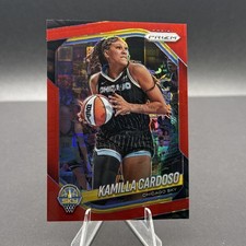 Kamilla Cardoso 2025 Panini Prizm WNBA #89 Red Pandora /199 SP Prizm