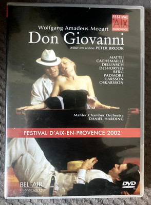 Don Giovanni  Mozart Peter Brook Festival D'Aix-EN-Provence 2002
