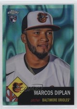 2022 Chrome Platinum Anniversary Aqua Lava Refractor /299 Marcos Diplan #465 2qw