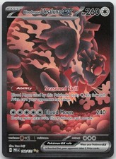 Bloodmoon Ursaluna ex 168/131 Prismatic Evolutions Pokemon TCG NM on eBay