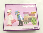 Playmobil 5503 Lady & Carrier BNIB MISB Pink Series Dollhouse Vintage