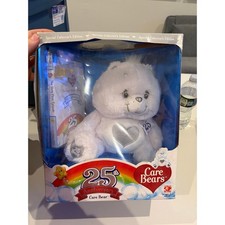 25th Anniversary Care Bear with Swarovski Crystal Eyes w/ DVD 2007 New in box