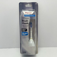 Walgreens Sonic Toothbrush Replacement Brush Heads 2 Pack - Damaged Packaging