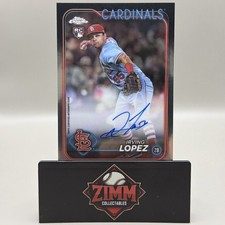 2024 Topps Chrome Update Series - Autographs Irving Lopez #RA-IL (AU, RC)