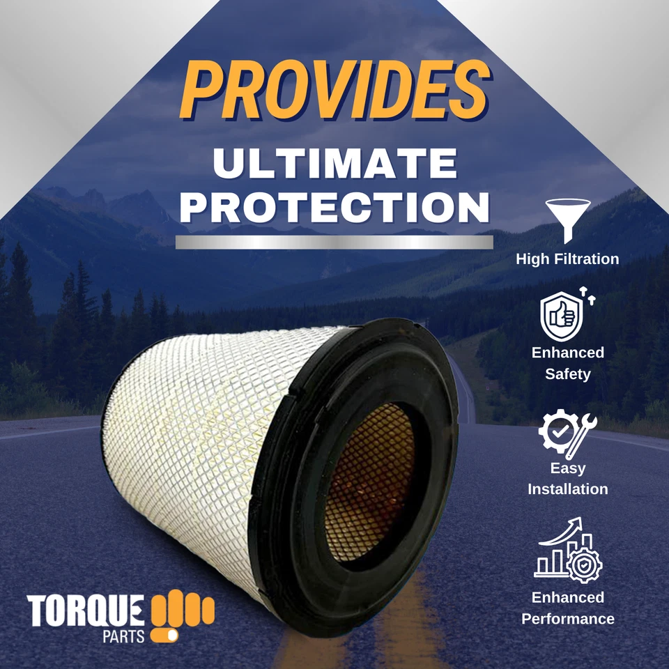 RS3518 Air Filter Freightliner Century Columbia Coronado replaces LAF1849 46556 - Изображение 2 из 4