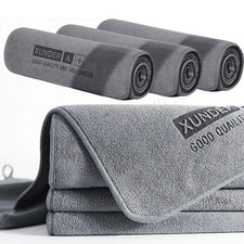 10x Mikrofasertuch Poliertuch Microfaser Trockentuch Autotuch Auto 250GSM DE