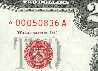 STAR 5 DIGIT $2 1963 United States Note PAPER CURRENCY AUCTIONS