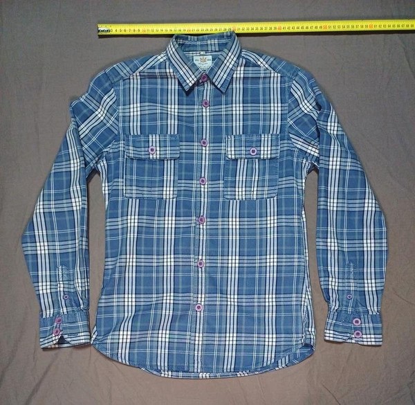 Men River Island Shirt White Cotton 36 / S / 44