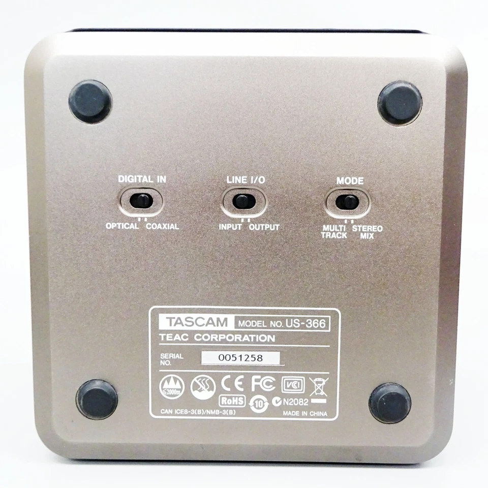 TASCAM US-366 4-In/6-Out or 6-In/4-Out USB Audio Interface - Image 4 of 4