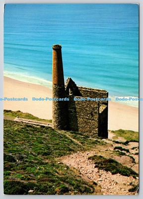 D325800 Cornwall. St. Agnes. Kapelle Porth. Wheal beschichtete Zinn- und Kupfermine. H.