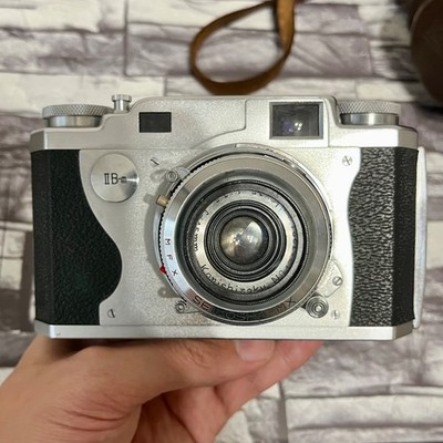 Konica II B-m Rangefinder 35mm Film Camera Hexar 45mm F3.5 Lens
