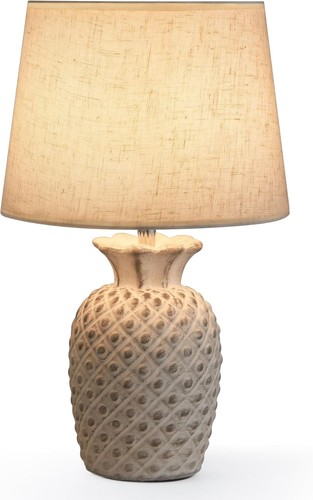 UMEXUS 13" Small Rechargeable Cordless Table Lamp, Remote Control Small, Gray