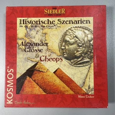 Die Siedler von Catan Historische Szenarien Alexander & Cheops 1998 Vollständig - Bild 1 von 4
