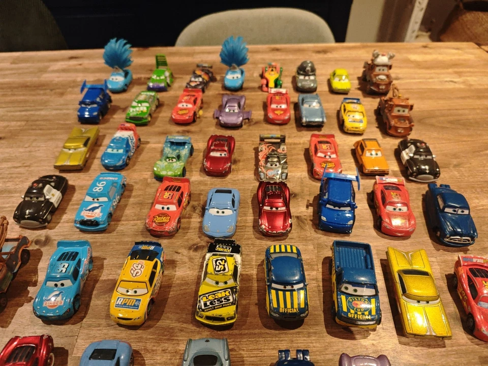 lot de 48 voitures mattel disney studio pixar cars Métal, Plastique Voir Photos  - Photo 4/4