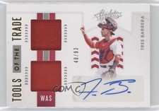 2020 Absolute Tools of the Trade 2 Swatch Signatures 40/93 Tres Barrera Auto 2g6