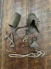 Vintage MARX JOHNNY WEST COMANCHE Horse Accessories Saddle Bridle Blanket Read